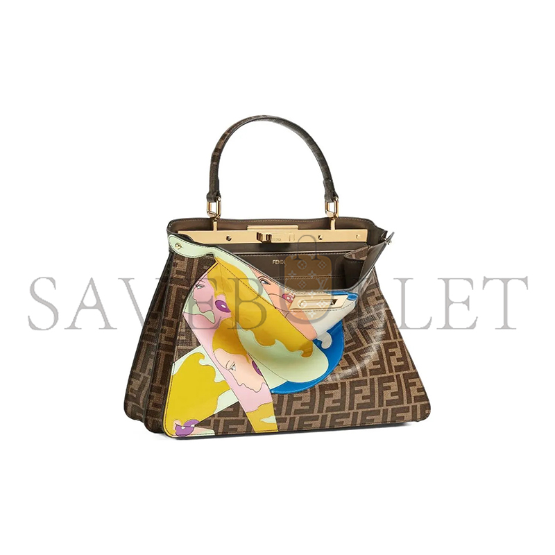 F**di peekaboo iseeu tote 8bn321ajhrf1hby (18*13*6.5m)